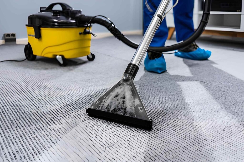 End of tenancy cleaners in Manchester preparing a property for handover